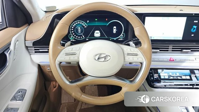Hyundai The New Grandeur IG Hybrid 2022 Белый из Кореи, фото 4