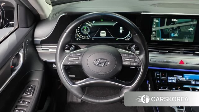 Hyundai The New Grandeur IG Hybrid 2020 Черный из Кореи, фото 4