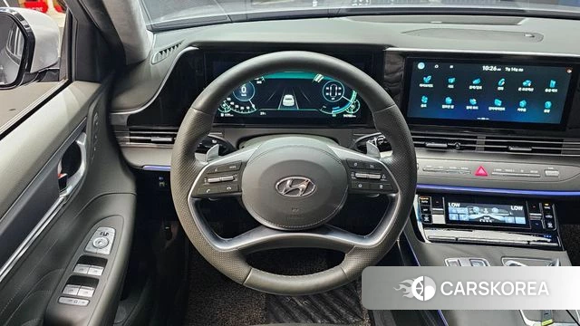 Hyundai The New Grandeur IG Hybrid 2021 Серебристо-серый из Кореи, фото 4
