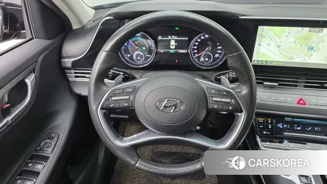 Hyundai The New Grandeur IG Hybrid 2021 Черный из Кореи, фото 4