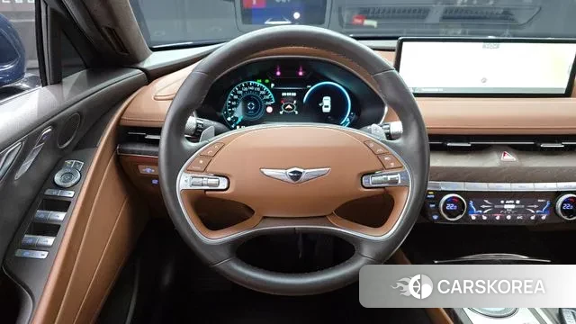 Genesis G80 (RG3) 2021 Синий нефрит из Кореи, фото 4