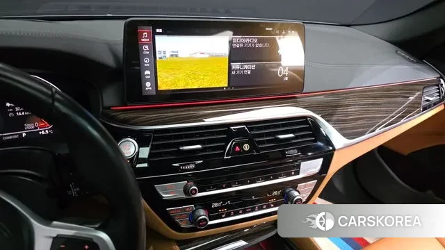 BMW 5 Series (G30) 2021 Черный из Кореи, фото 4