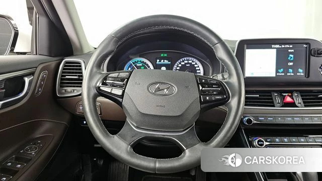 Hyundai Grandeur IG Hybrid 2018 Белый из Кореи, фото 4