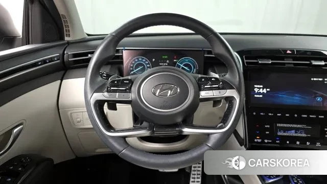 Hyundai Tucson Hybrid (NX4) 2023 Белый из Кореи, фото 4