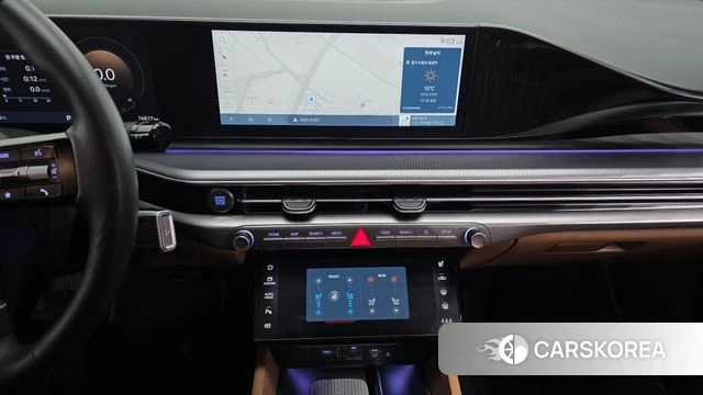 Hyundai Grandeur Hybrid (GN7) 2023 Черный из Кореи, фото 4