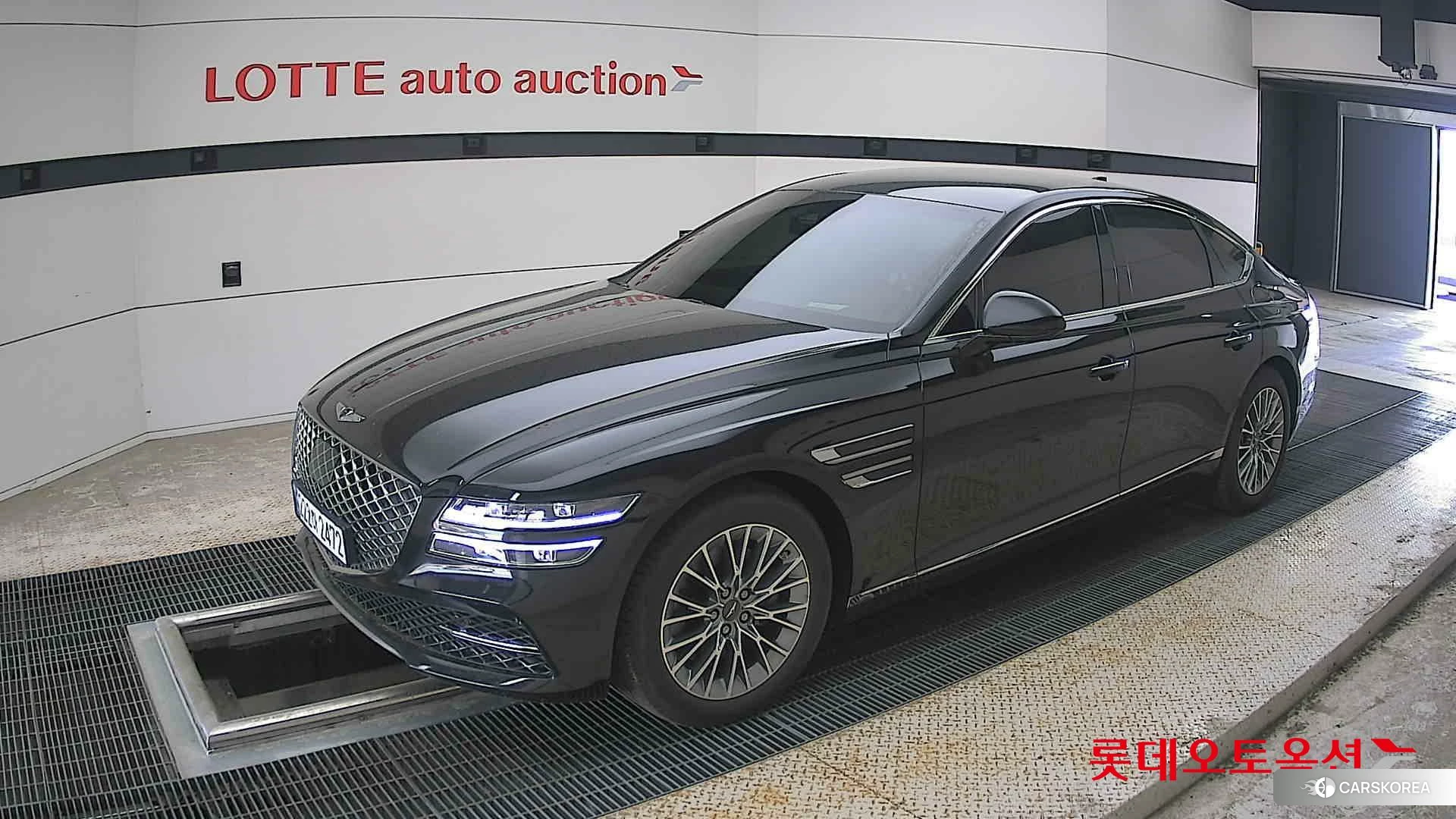 Hyundai G80 2024 Beak Black из Кореи, фото 4