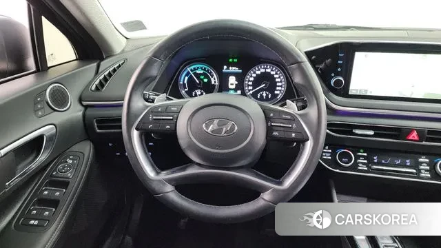 Hyundai Sonata Hybrid (DN8) 2023 Черный из Кореи, фото 4