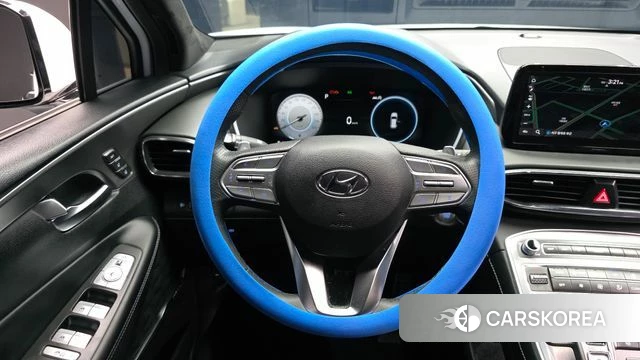 Hyundai The New Santa Fe 2022 Белый из Кореи, фото 4