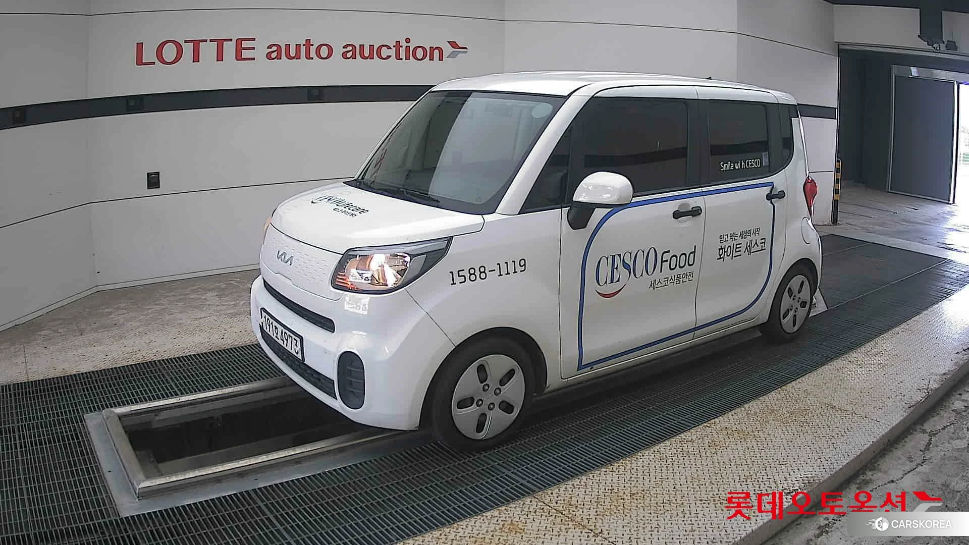 Kia Ray 2022 Clear White из Кореи, фото 4