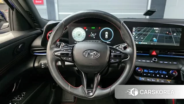 Hyundai Avante (CN7) 2021 Синий из Кореи, фото 4
