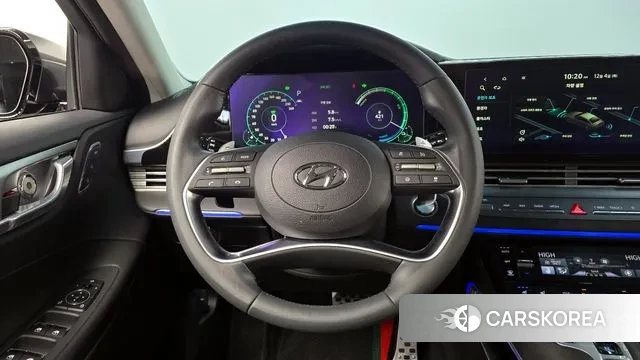 Hyundai The New Grandeur IG Hybrid 2020 Серый из Кореи, фото 4