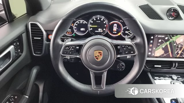 Porsche Cayenne (PO536) 2022 Черный из Кореи, фото 4