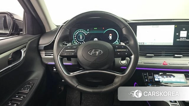 Hyundai The New Grandeur IG Hybrid 2022 Черный из Кореи, фото 4