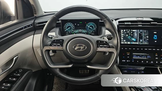 Hyundai Tucson Hybrid (NX4) 2022 Серый из Кореи, фото 4