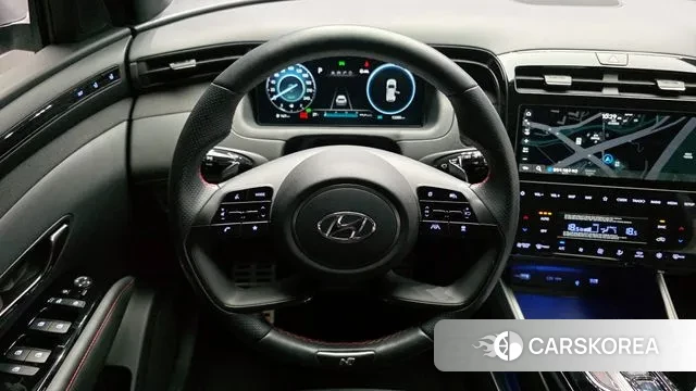 Hyundai Tucson Hybrid (NX4) 2023 Белый из Кореи, фото 4