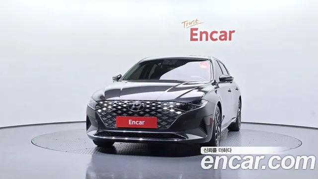 Hyundai The New Grandeur IG Hybrid 2020 Серый из Кореи, фото 4
