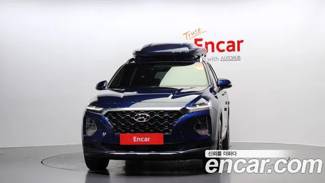 Hyundai Santa Fe TM 2018 Синий из Кореи, фото 4