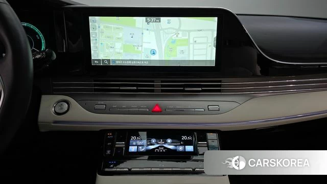 Hyundai The New Grandeur IG Hybrid 2022 Белый из Кореи, фото 4