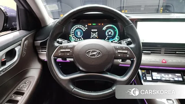 Hyundai The New Grandeur IG Hybrid 2019 Синий из Кореи, фото 4