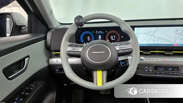 Hyundai Kona (SX2) 2024 Светло-зеленый из Кореи, фото 4