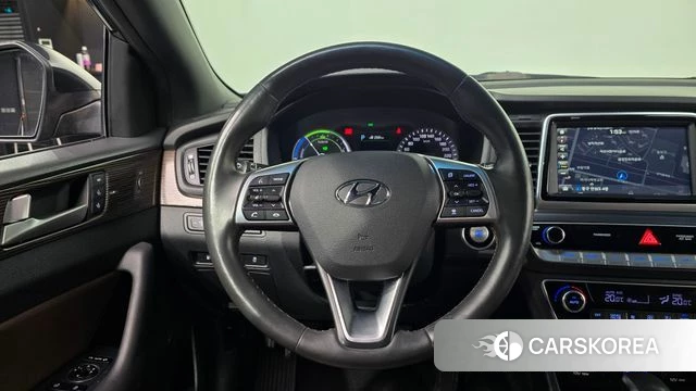 Hyundai Sonata New Rise Hybrid 2019 Серый из Кореи, фото 4
