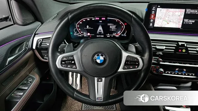 BMW 6 Series GT (G32) 2022 Серебристо-серый из Кореи, фото 4