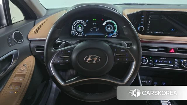 Hyundai Sonata Hybrid (DN8) 2021 Черный из Кореи, фото 4