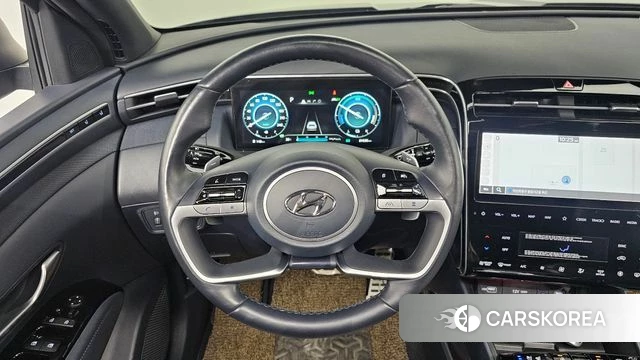 Hyundai Tucson Hybrid (NX4) 2021 Серый из Кореи, фото 4