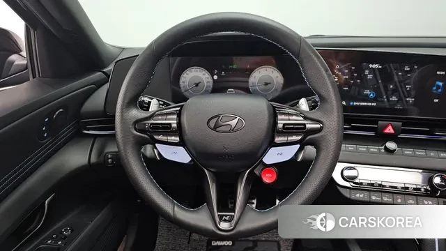 Hyundai The New Avante (CN7) 2024 Черный из Кореи, фото 4