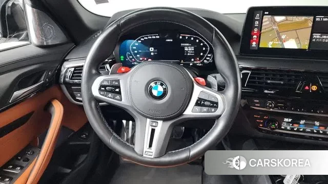 BMW M5 (F90) 2022 Белый из Кореи, фото 4