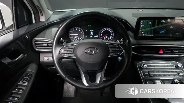 Hyundai The New Santa Fe 2021 Белый из Кореи, фото 4
