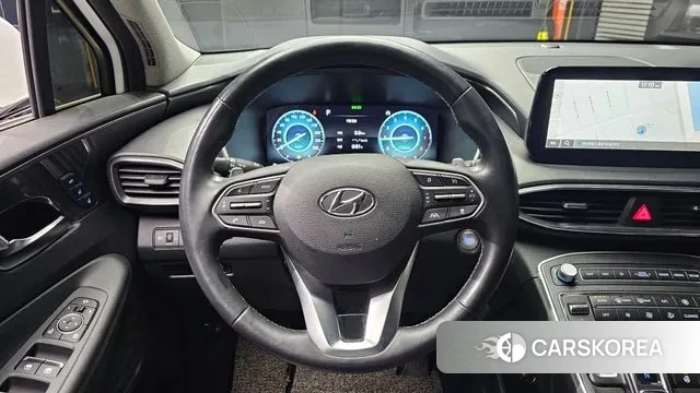 Hyundai The New Santa Fe 2021 Белый из Кореи, фото 4