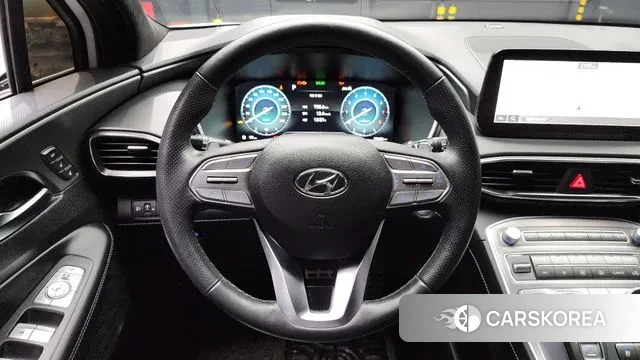 Hyundai The New Santa Fe 2021 Белый из Кореи, фото 4