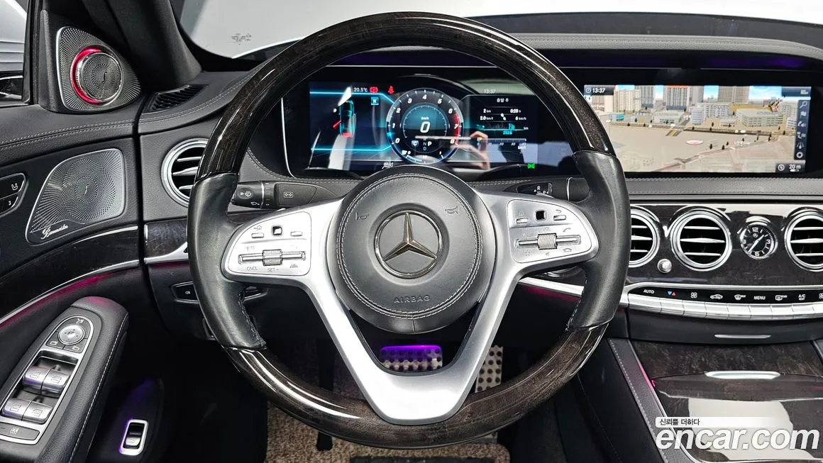 Mercedes-Benz S-Class W222 2018 Серебряный из Кореи, фото 4