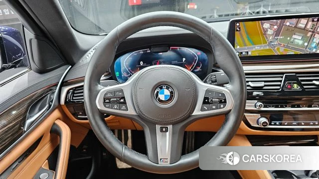 BMW 5 Series (G30) 2021 Синий из Кореи, фото 4