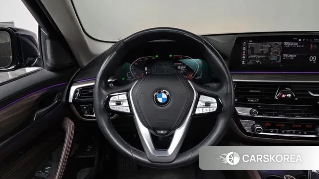 BMW 5 Series (G30) 2020 Синий из Кореи, фото 4