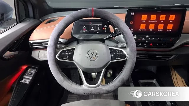 Volkswagen ID.4 2022 Серый из Кореи, фото 4