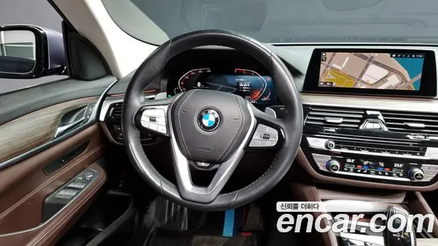 BMW 6 Series GT (G32) 2019 Серебристо-серый из Кореи, фото 4
