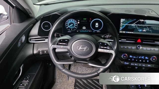 Hyundai The New Avante (CN7) 2023 Белый из Кореи, фото 4