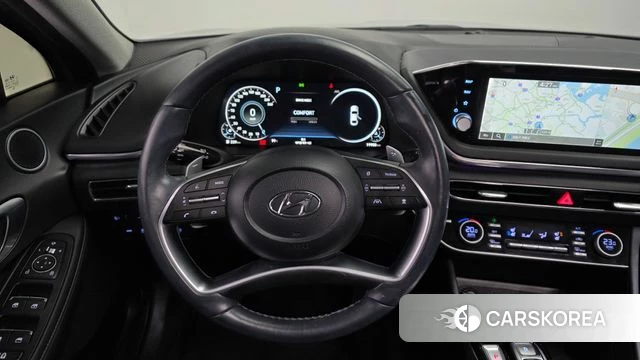 Hyundai Sonata (DN8) 2022 Серебристо-серый из Кореи, фото 4