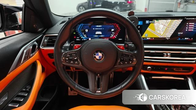 BMW M4 (G82) 2023 Серебристо-серый из Кореи, фото 4