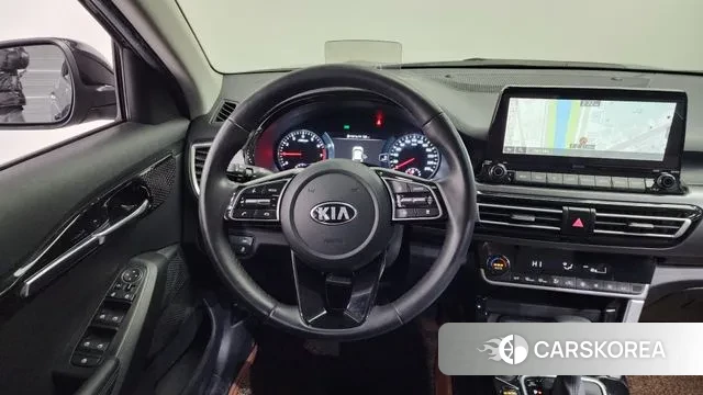 Kia Seltos 2021 Черный из Кореи, фото 4