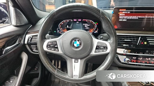 BMW 5 Series (G30) 2021 Синий из Кореи, фото 4