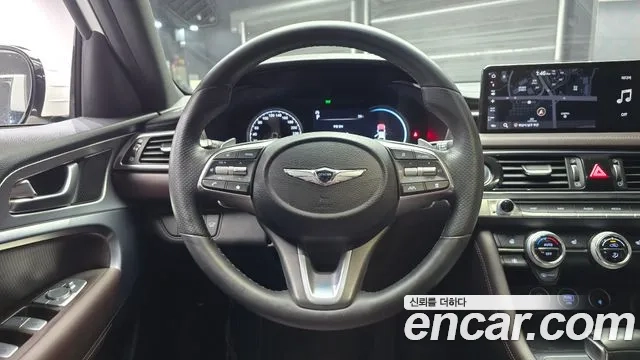 Genesis The New G70 2021 Белый из Кореи, фото 4