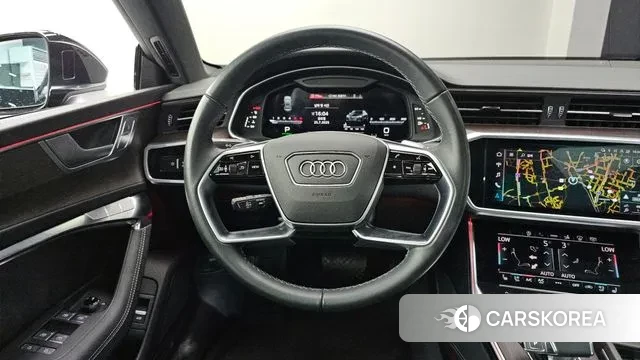 Audi A7 (4K) 2023 Черный из Кореи, фото 4