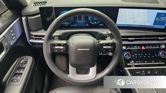Hyundai Santa Fe (MX5) 2024 Небесно-голубой из Кореи, фото 4