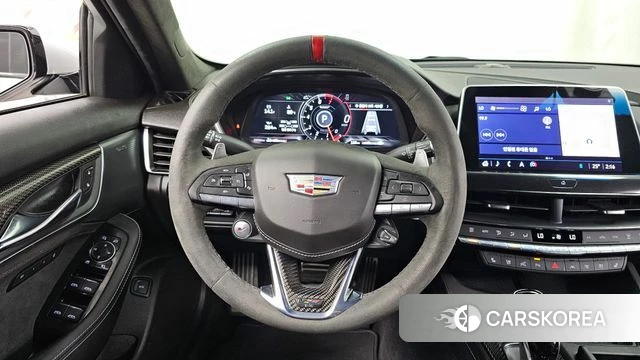 Cadillac CT5-V 2022 Белый из Кореи, фото 4