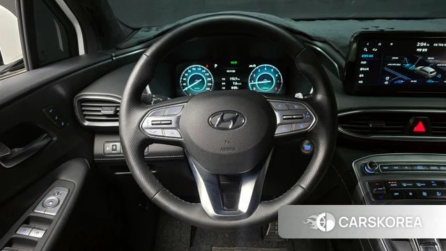 Hyundai The New Santa Fe 2021 Белый из Кореи, фото 4