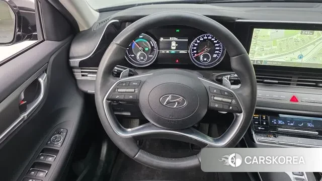 Hyundai The New Grandeur IG Hybrid 2021 Черный из Кореи, фото 4