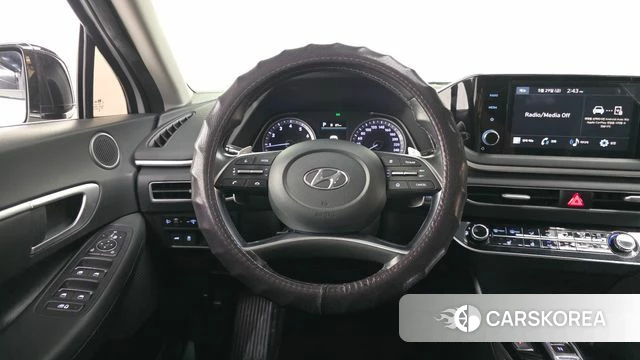 Hyundai Sonata (DN8) 2021 Белый из Кореи, фото 4